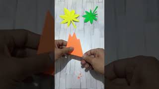 AUTUMN LEAVES step by step, ORIGAMI