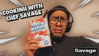 Cooking 🧑‍🍳 With Savage How To Make Cream Of Wheat (PAUSE) “Easy”