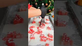 Christmas Trees Watermelon Rolled Ice Cream | ssentertainshorts