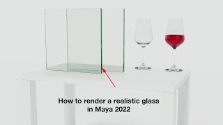 Step By Step Process To Render A Realistic Looking Glass In Maya | EveryCG