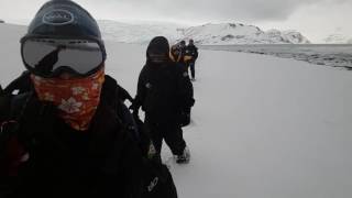 Coleta na Península de Keller, Antártica. OPERANTAR XXXIV