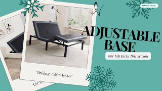 Ultimate Christmas Gift Guide for Sleepers: Naomi Home | idealBase Adjustable Bed