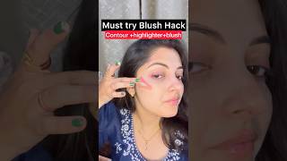 Must try SunSet Blush #makeuphacks #makeup #viral #shorts