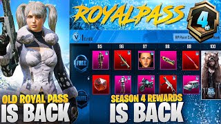 Good News 😍 Old Royal Pass Is Back | Season 4 Royal Pass Is Coming Back | Pubgm\Bgmi