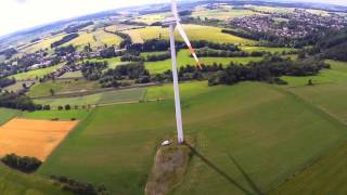 DJI F550 FPV-Flug #06 Windräder