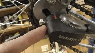 Ремонт переключателя планетарной втулки sram S7