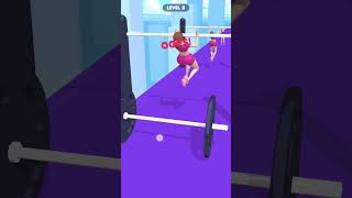 barbell girl game🎮 play | level 5-6 #gameplay