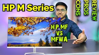 HP M22F Monitor Review Hindi  🔥  Eye Safe Monitor 🔥  HP M22F M27F HP M27FWA FHD Monitor Review