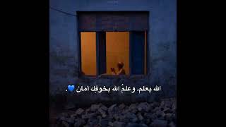 ماهر المعيقلي || علم الله بخوفك أمان || حالات واتس قرأن || Quran Status 💙