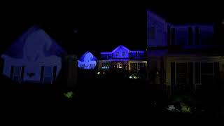 Haunted House Highlights | This Is Halloween #hauntedmansion #projectionmapping