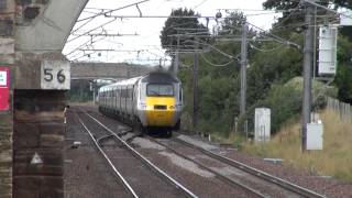 43300 and 43317 pass through Drem station