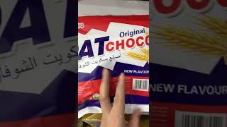 OAT CHOCO ORIGINAL #shorts #short #oats #choco #original #chocolate #chocolates #chocolateasmr #asmr