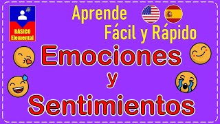 👉 Aprende 50 Emociones y Sentimientos en Inglés en 10 min | Emotions and Feelings| Inglés – Español🚨