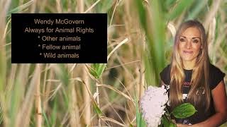 Wendy McGovern | Fellow Animals, Other Animals, and Wild Animals