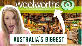 *AUSTRALIAS BIGGEST* WOOLWORTHS SHOP WITH ME & WOOLWORTHS GROCERY HAUL