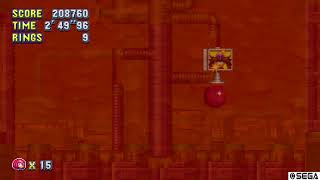 Sonic Mania - Knuckles Juggles the Goalpost for 9 Minutes