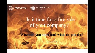 Is It Time to Fire Sell Your Company?