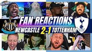 SPURS FANS & RIVALS ANGRY😡REACTION TO NEWCASTLE 2-1 TOTTENHAM | 24/25 PREMIER LEAGUE