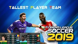 How to Get The Tallest Player Team in Dream League Soccer 2019