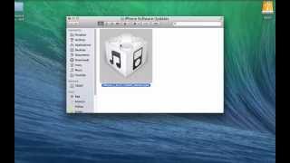 How To find quickly folder software updates iTunes Mavericks