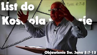 LIST DO KOŚCIOŁA W FILADELFII - Objawienie Św. Jana 3:7-13