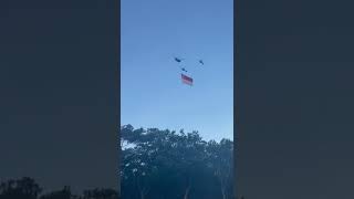 NDP 2023 - Chinook flypast #shorts