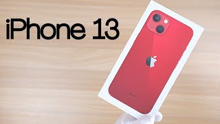 iPhone 13 Product Red Unboxing + Video & Picture Test!