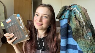 ASMR Thrift Haul 💗 summer clothes, books, jewellery (relaxing whisper)