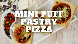 Mini Puff Pastry Pizza #Shorts #YTShorts #ramadanrecipes