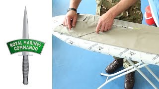 Royal Marines: How to fold a Stone Shirt ready for an inspection (5/5)