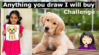 Anything you draw i will buy challange||Telugu Vlogs from USA