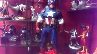 Custom Captain America Statue