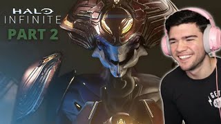 THE HARBINGER!! - Halo Infinite Campaign Lets Play Part 2