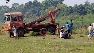 Krane diye nouka tolar video 🚢taranpur ghat🚒