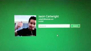 Windows 8 login video