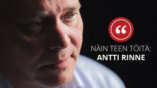 925 Näin teen töitä: Antti Rinne, Kansanedustaja, SDP