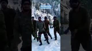 Kala chashma by Indian Army Soldiers #indianarmy #kalachashma #shorts #news #memes