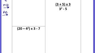 Order of Operations Part I - Video 2