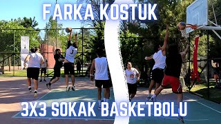 DOMİNANT BİR OYUN OYNADIK // 3X3 SOKAK BASKETBOLU