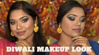 Diwali Easy Makeup Look | Makeup for Dark/Dusky Skin | Shreyashi M