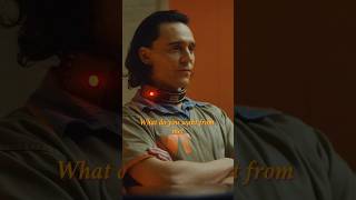 I know what I am. - A m**der? A liberator. Loki S01E01 #marvel #loki #shorts