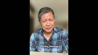 Analysis Pembusukan Hukum MK - Rocky Gerung