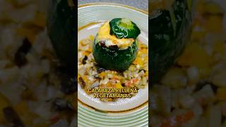 Cómo hacer CALABAZA RELLENAS de VEGETALES recetas fáciles y rápidas