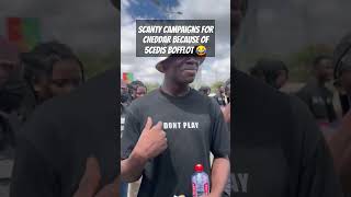 Scanty campaigns for Cheddar because of 5cedis bofflot 😂 #ghana #ghananews #stopgalamseynow