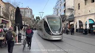 One minute Israel; Jaffa street, Jerusalem