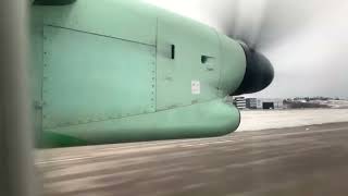 Widerø Dash 8 Q400 Takeoff With Early Turn