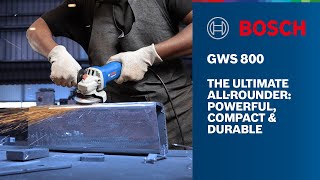 NEW Bosch GWS 800 Angle Grinder | Back switch, 800 W, Anti-Dust Protection, Overload Capacity