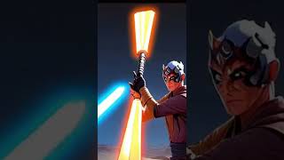 A Duel of fates ! #starwars #obiwankenobi #darthmaul #uplanddigitaldreamer