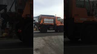 Mercedes benz unimog #viral #winterdienst #roadwork #mercedes #construction