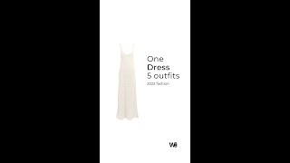 How to style a white summer dress | Summer outfit ideas